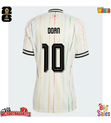 Japan Ritsu Doan #10 Replica Away Stadium Shirt for Women World Cup 2026 Short Sleeve